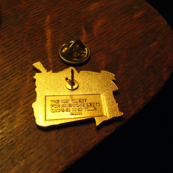QVC Kansas 1997 Vintage Lapel Pin - Picture 3 of 4